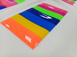 573769506309707159 Machine printing Glossy Silicone ink(YS-9830/YS-8830) Features