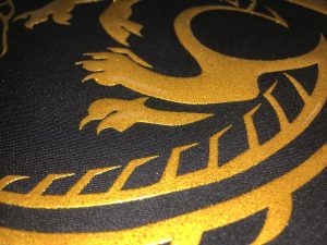 59523387685264777 Machine printing Gold silicone ink Feature