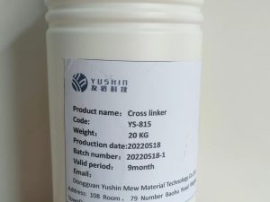 Cross link for silicone hear transfer
